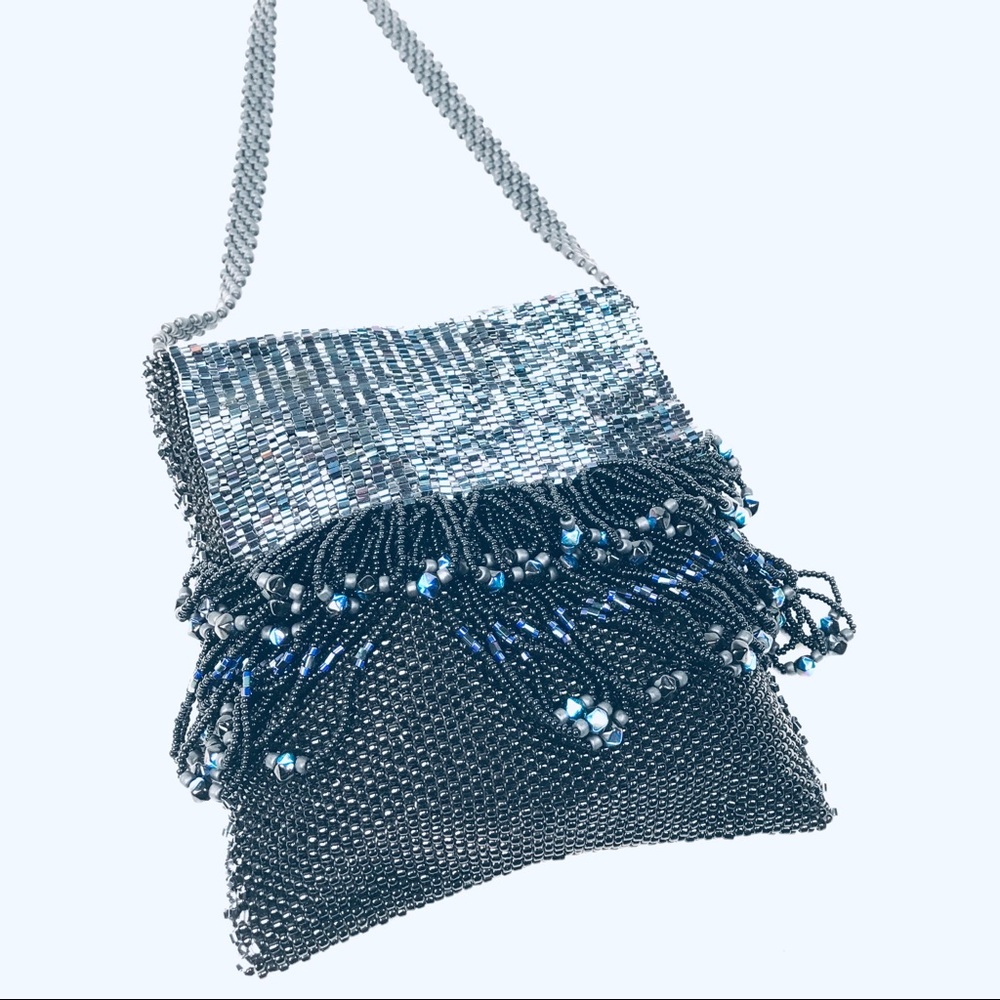 Vintage Beaded Flapper Clutch/Purse/Shoulder bag